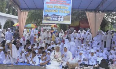 Bunda Paud Pasbar Hadiri Manasik Haji Cilik Siswa TK Se-Kecamatan Pasaman 