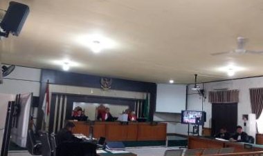 SIDANG Perdana, Sekwan DPRD Rohil Didakwa Korupsi Rp 8,4 M.
