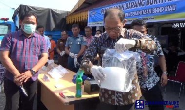 Lanal Dumai Gagalkan Penyelundupan 4 Kilogram Sabu Asal Malaysia di Pulau Rupat, Dua Tersangka Diupah Rp 50 Juta