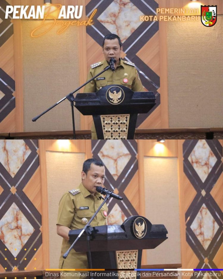 Pejabat dan Anggota DPRD Pekanbaru Ikuti Sosialisasi Pengendalian Gratifikasi Bersama KPK RI