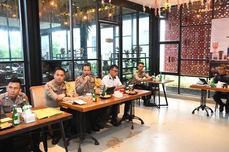 Pangdam I/BB dan Kapoldasu Bahas Persiapan Pengamanan Aquabike Jetski Danau Toba 2023