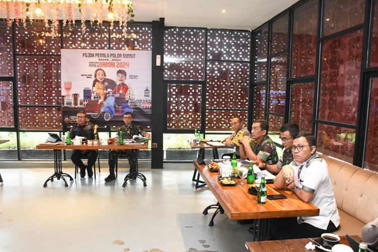 Pangdam I/BB dan Kapoldasu Bahas Persiapan Pengamanan Aquabike Jetski Danau Toba 2023