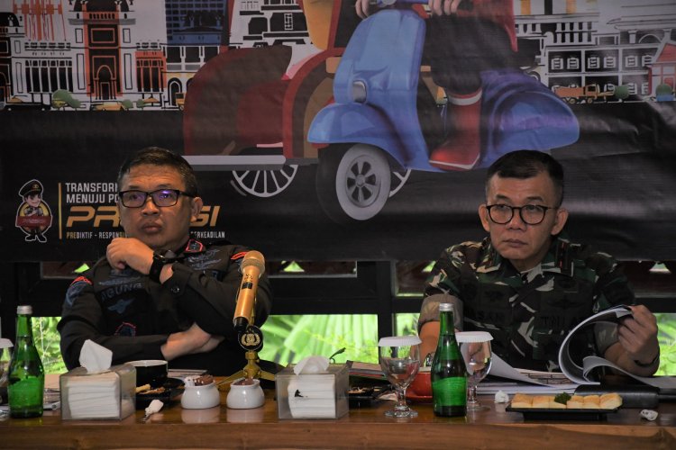 Pangdam I/BB dan Kapoldasu Bahas Persiapan Pengamanan Aquabike Jetski Danau Toba 2023