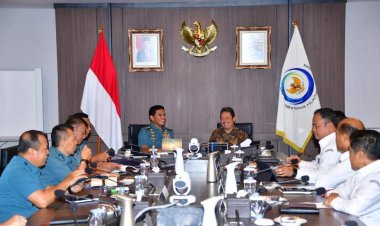 Pertemuan Kepala Staf TNI AL dan Menteri KKP RI, Ini yang Dibahas Keduanya