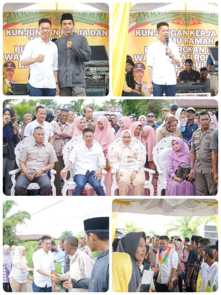 Temu Ramah dengan Masyarakat, Bupati Rokan Hilir Ingatkan Warganya Untuk Waspada Banjir Tahun 2023.