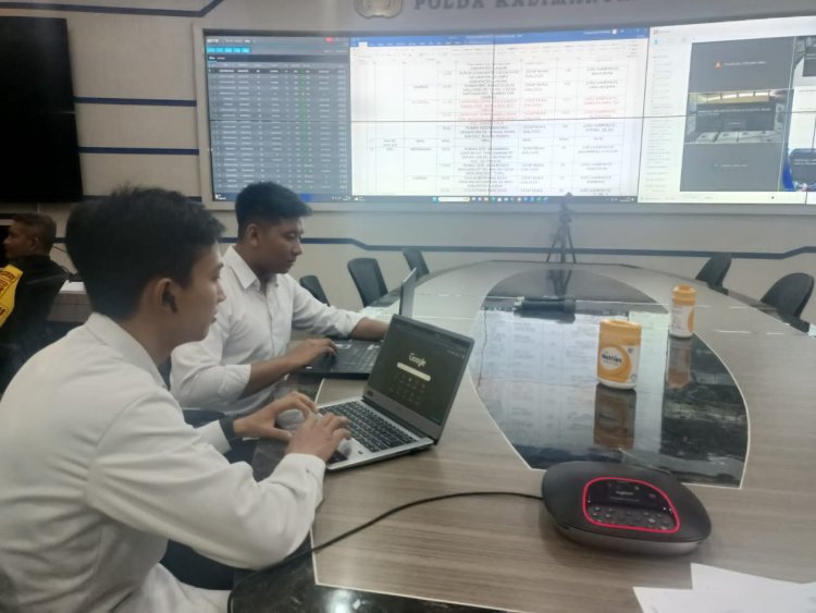 Cegah Berita Hoaks Jelang pemilu 2024 Subsatgas Siber OMB Kapuas Gencar Deteksi Dini di Media Sosial