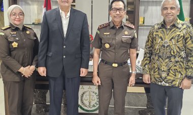 Kajati Riau Terima Kunjungan Kerja dari Pimpinan PT. Pertamina Hulu Rokan untuk Silaturahmi