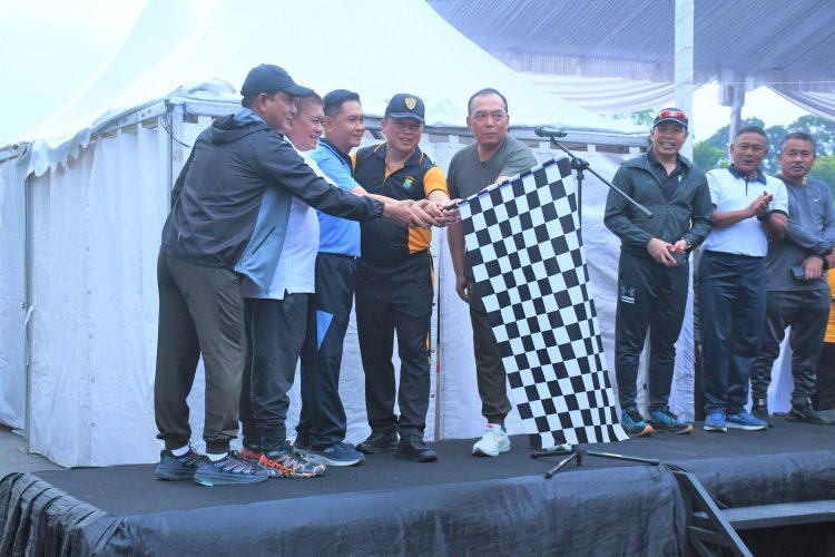 Olahraga Bersama TNI-Polri di Sumatera Utara, Sebagai Wujud Kebersamaan dalam Menjaga NKRI