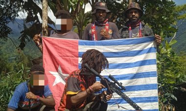 Pembakaran SMP Negeri Okbab oleh Gerombolan OPM di Kabupaten Pegunungan Bintang