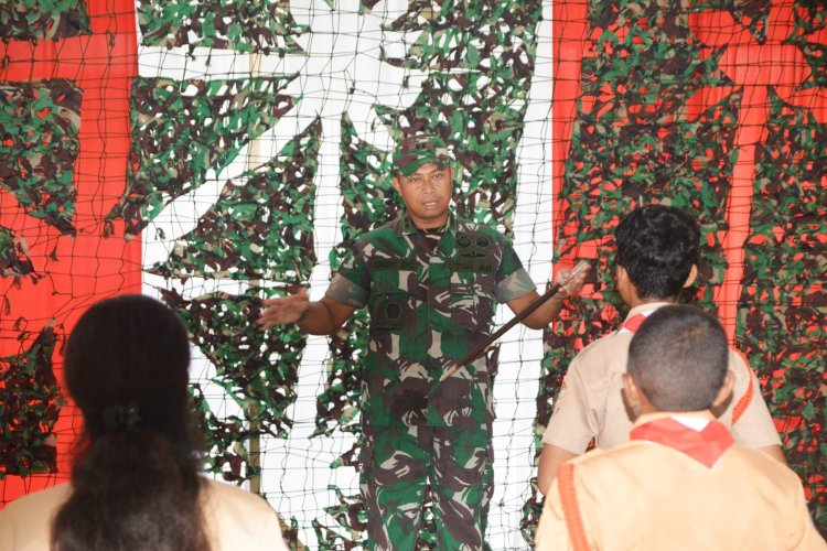 Kodim 1710/Mimika Raih Piala Lomba Saka Bhayangkara 3 lewat Pramuka Saka Wira Kartika