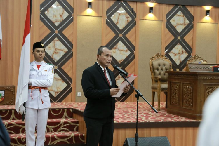 Walikota Pekanbaru Resmi Kukuhkan 40 Anggota Paskibraka Tahun 2024