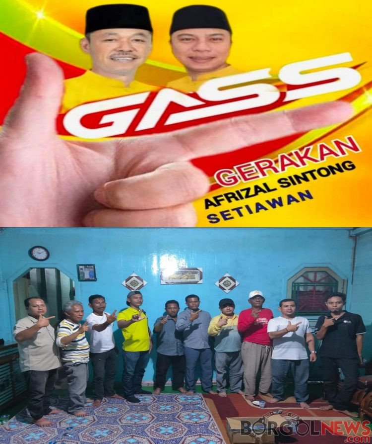 Deklarasi Dukungan Relawan GASS untuk Calon Bupati dan Wakil Bupati Afrizal Sintong dan Setiawan Tiek