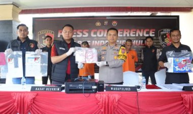 Awas Uang Palsu! Polres Inhu Gelar Jumpa Pers, Masyarakat Diminta Berhati-hati Menjelang Pilkada