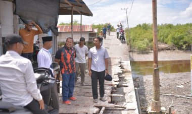 Masyarakat Keluhkan Hancurnya Pembangunan Jalan Sungai Niat, Panipahan Darat