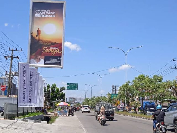 Pemko Pekanbaru Ingatkan Pengusaha Iklan Urus Izin PBG Sebelum Mendirikan Tiang Reklame