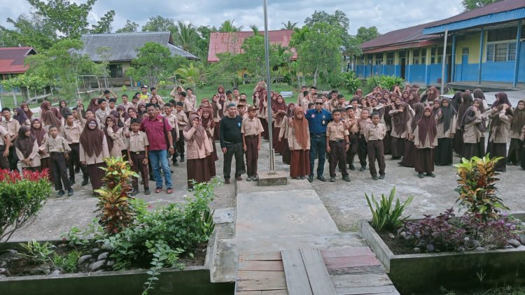 SMP 01 Batang Tuaka Gelar Sosialisasi Bahaya Narkoba untuk Siswa