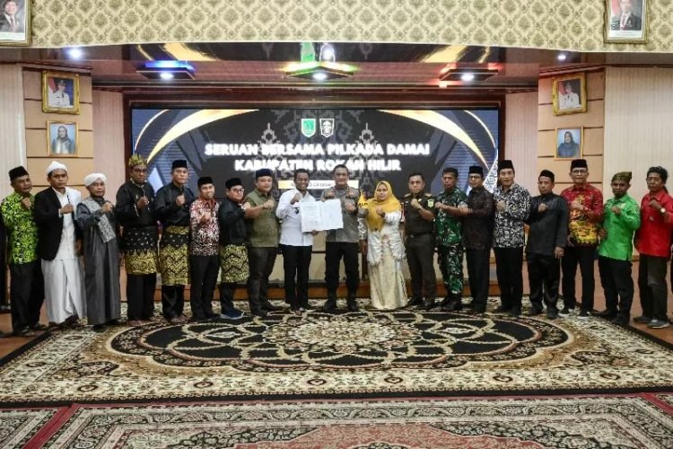 LAMR Rohil Serukan Pilkada Damai dengan Lintas Elemen Masyarakat