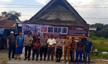 Cegah Balap Liar, Polsek Sumbul Gencar Sosialisasi Kamtibmas