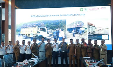 Truk ODOL Rusak Jalan Kampung di Siak, Dishub Siapkan Penertiban dan Portal Pembatas