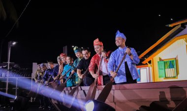 Wako Agung Tampilkan Aura Farming di Pentas Budaya Pekanbaru