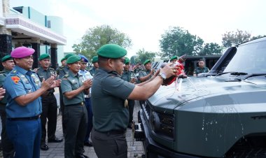 Irdam I/BB Serahkan Secara Simbolis 62 Unit Ransus Maung Bandung kepada Satuan Jajaran Kodam I/BB