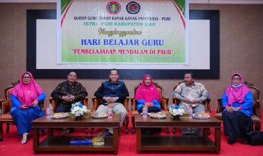 Hari Belajar Guru PAUD Siak Tekankan Pembelajaran Mendalam