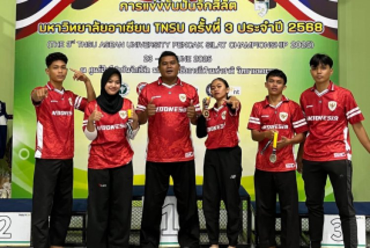 Mahasiswa Unilak Raih Medali di Kejuaraan Pencak Silat ASEAN 2025