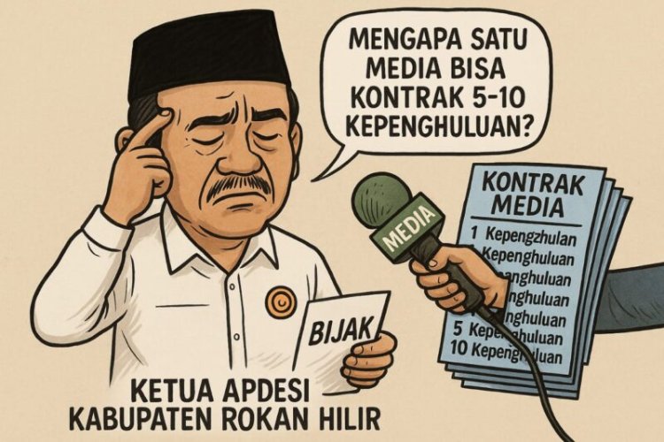 APDESI Rohil Disorot, Dugaan Monopoli Kontrak Media Desa Mencuat