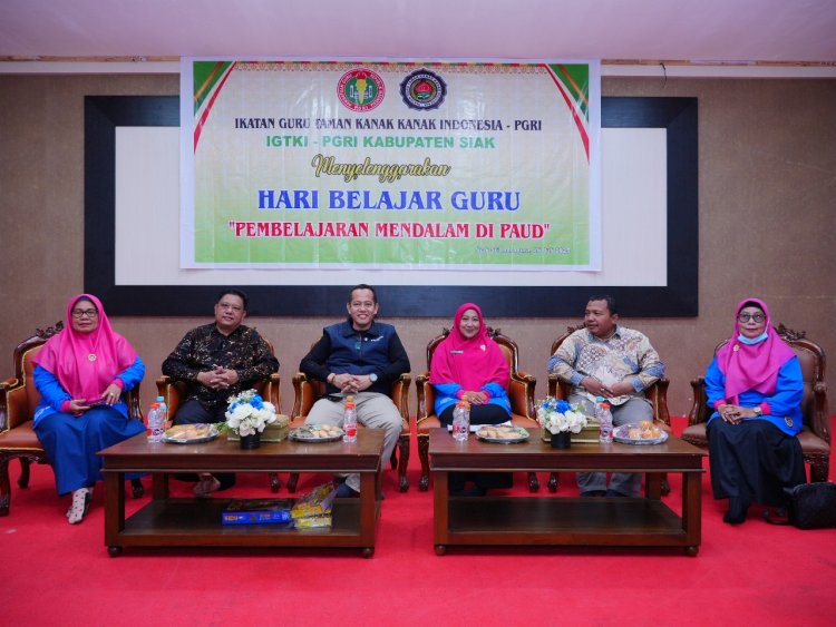 Hari Belajar Guru PAUD Siak Tekankan Pembelajaran Mendalam