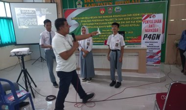 TMMD Boyolali Edukasi Pelajar soal Bahaya Narkoba dan Pernikahan Dini