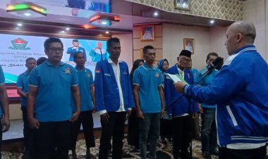 Pelantikan DPC HNSI Rohil, Junaidi Dorong Persatuan dan Laut Lestari