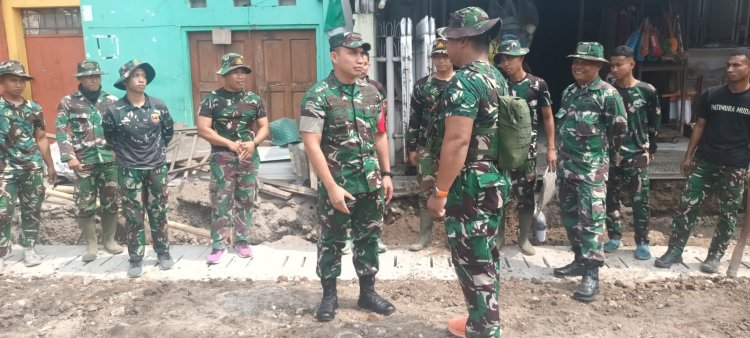 Dansatgas TMMD 125 Kodim Surakarta Tekankan Semangat dan Keselamatan Kerja