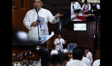 Wagub Riau SF Hariyanto Hadiri Tablig Akbar dan Maulid Nabi 2025 di Rohul