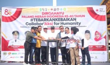 PMI Riau Rayakan HUT ke-80, Teguhkan Semangat Tebarkan Kebaikan