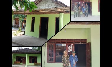 Rehab RTLH dan Jamban Sehat di Desa Sepat Sragen Rampung