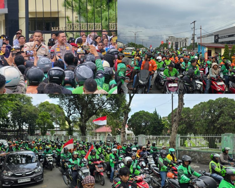 Godams Gelar Aksi Solidaritas untuk Affan Kurniawan di Mapolda Sumut