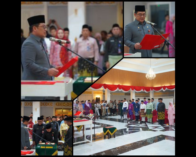 Daftar Lengkap Pejabat Eselon II Pemprov Riau yang Dilantik September 2025