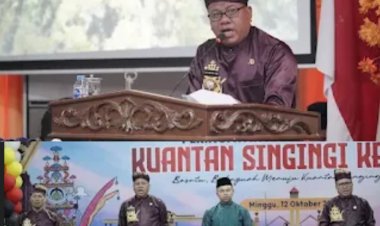 DPRD Kuansing Gelar Paripurna Hari Jadi ke-26, Bupati Paparkan Capaian Kuansing Hebat