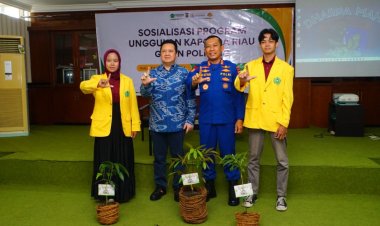 Ditpolairud Polda Riau Sosialisasikan Green Policing di Unilak