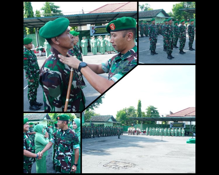51 Prajurit Kodim Boyolali Naik Pangkat, Dandim: Pangkat Bukan Hadiah