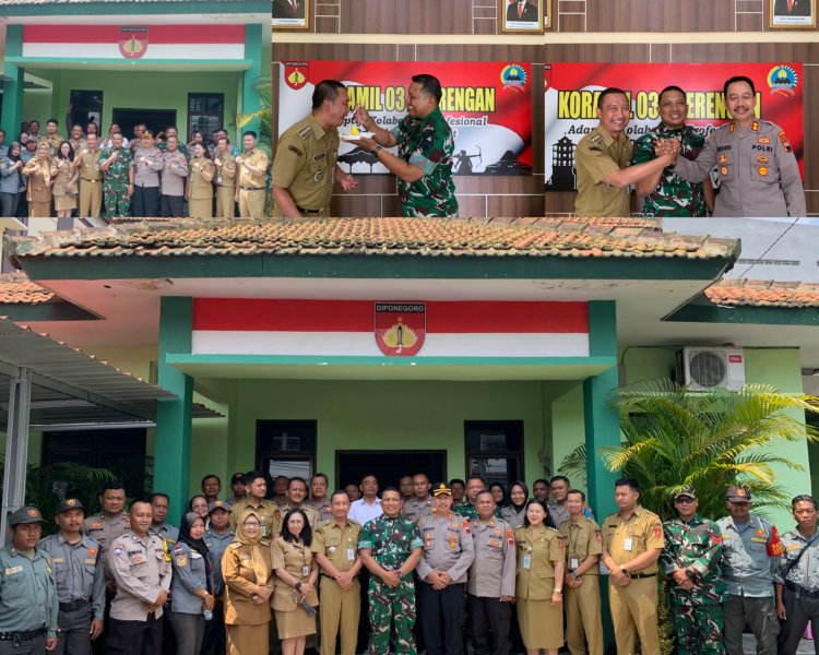 Kapolsek dan Camat Serengan Beri Ucapan HUT TNI ke-80, Wujud Sinergi untuk Negeri