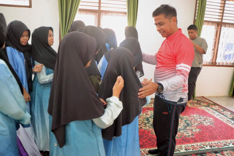 Bupati Kampar Ahmad Yuzar dan KOSEKA Salurkan Bantuan ke Panti Asuhan Kasih Ibu
