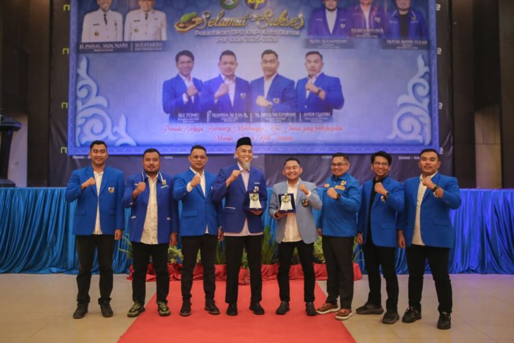 Wali Kota Dumai Saksikan Pelantikan KNPI 2025–2028, Nanda Aulia Resmi Pimpin