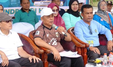 Pemkab Inhil Rayakan HKN ke-61 dengan Senam Sehat dan Cek Kesehatan Gratis