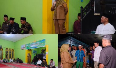 Safari Ramadan di Sungai Mandau, Bupati Siak Afni Zulkifli Jemput Aspirasi Warga Pedalaman