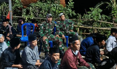 Babinsa Wonogiri Patroli Malam Jaga Keamanan Desa