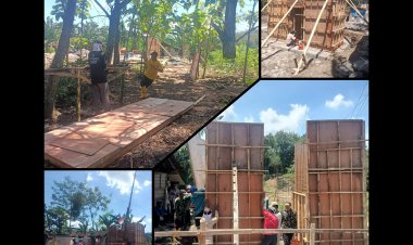 Pembangunan Jembatan Garuda Boyolali Masuk Tahap Begisting Jelang Pengecoran