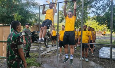 Garjas Periodik Kodim 0728 Wonogiri Tingkatkan Kebugaran Prajurit