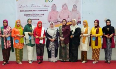 DWP Kuansing Gelar Lomba Fashion Show Antar OPD di Pendopo Bupati