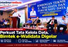 Pemko Pekanbaru Perkuat Tata Kelola Data Lewat Bimtek e-Walidata